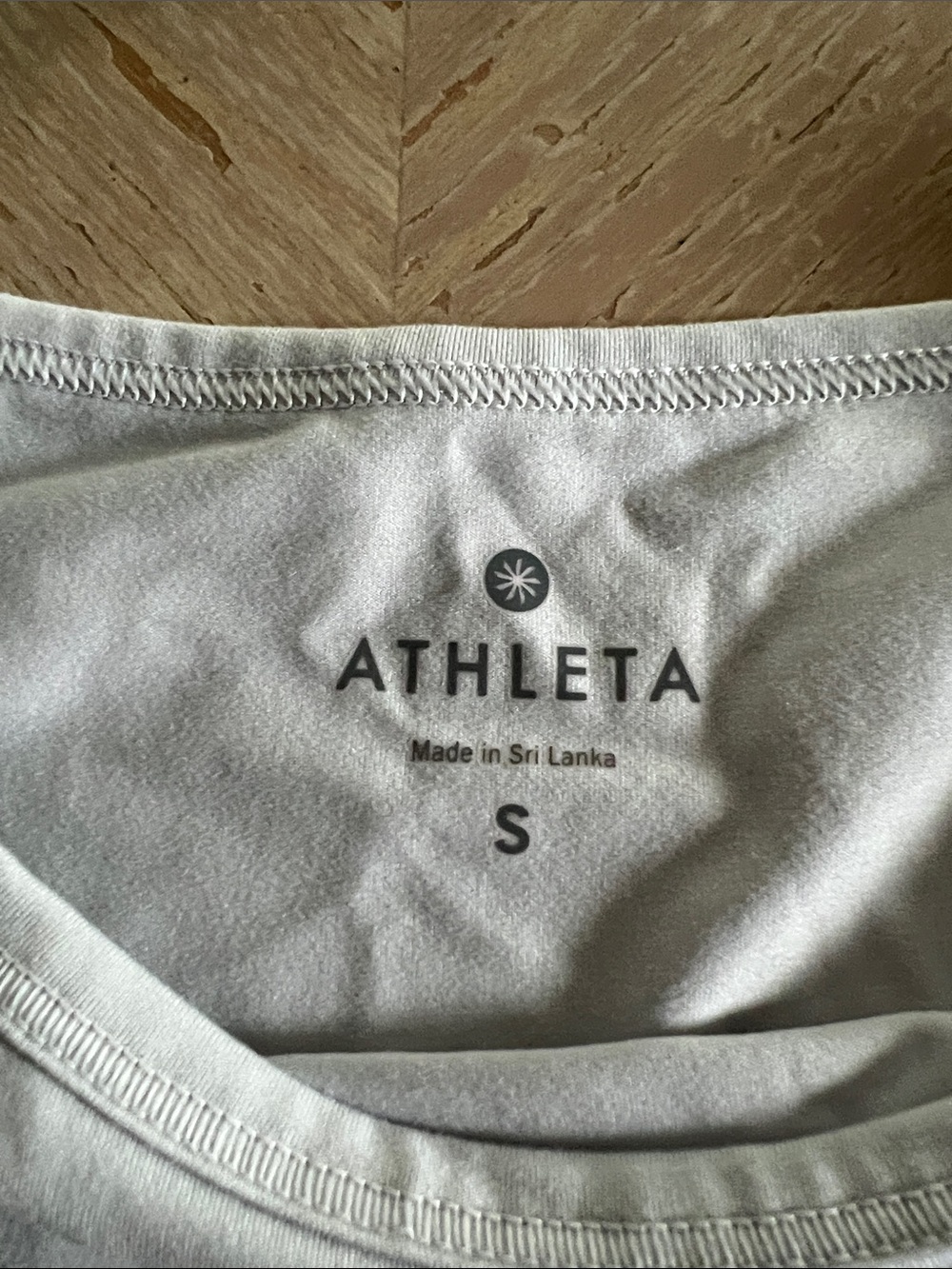 Athleta White Racerback Performance Tank - Picture 2 of 5